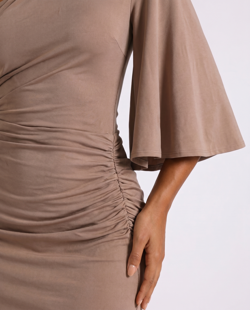 Make It Happen One-Shoulder Midi Dress