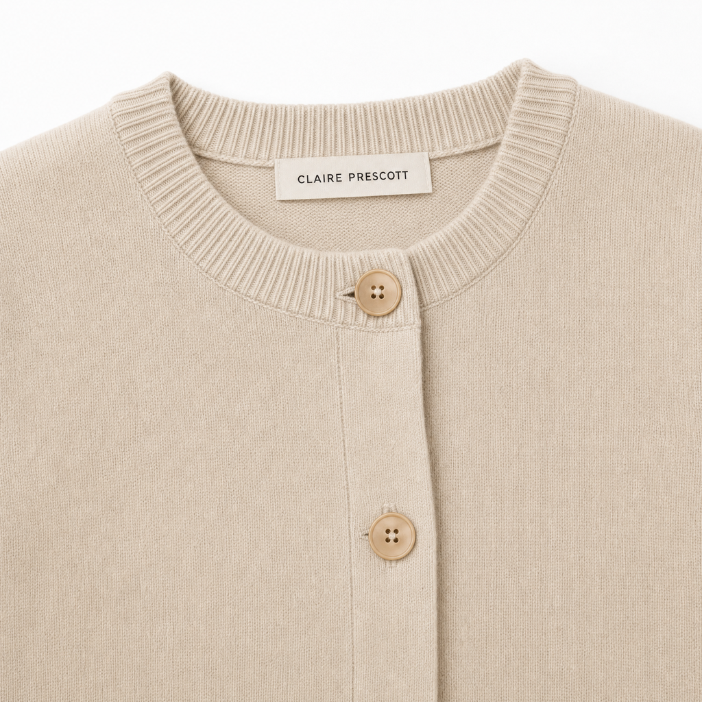 Women's Structured Knit Cardigan