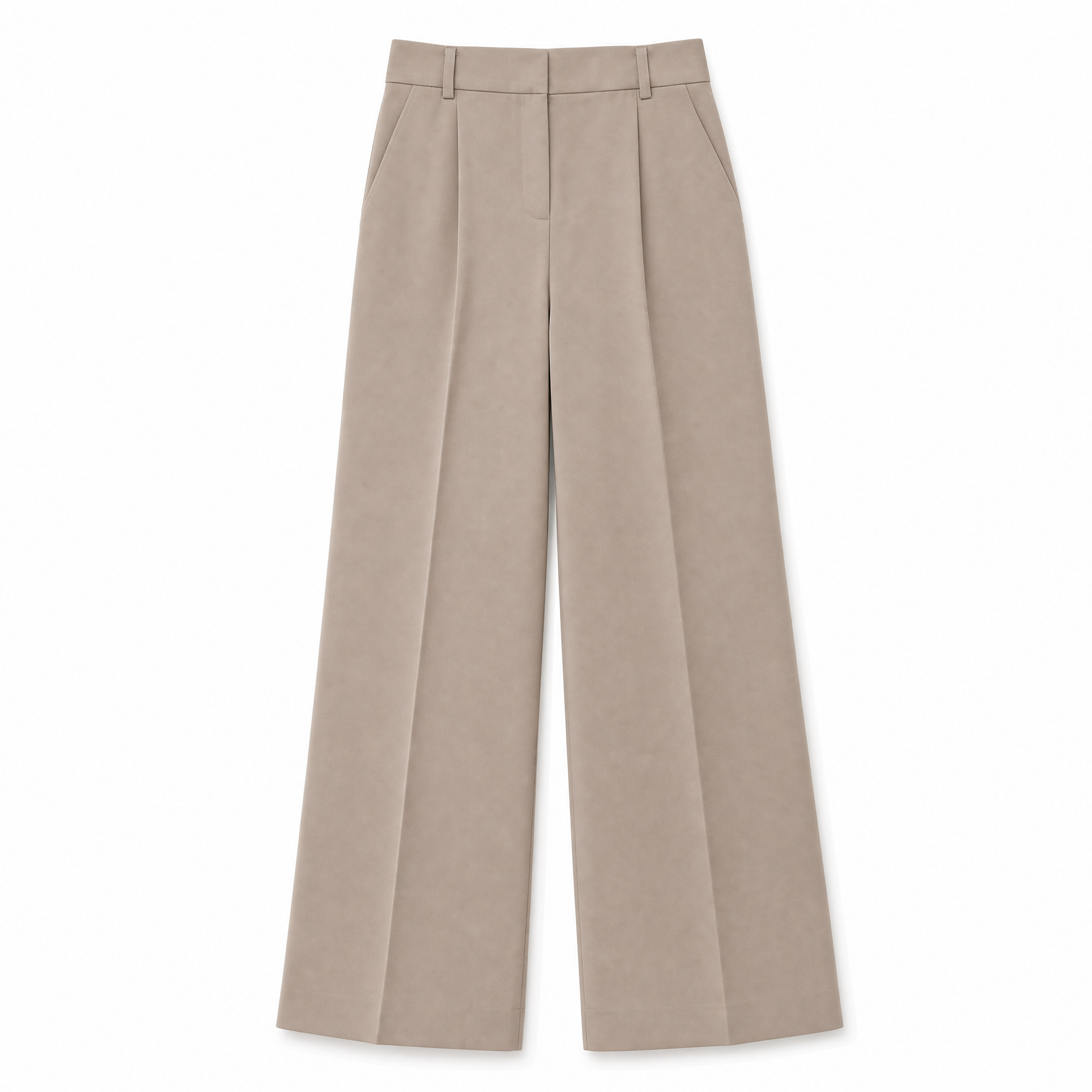 Women's Tailored Wide-Leg Trousers